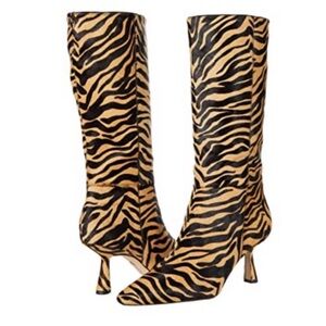 Sam Edelman Animal Print Heeled Boots